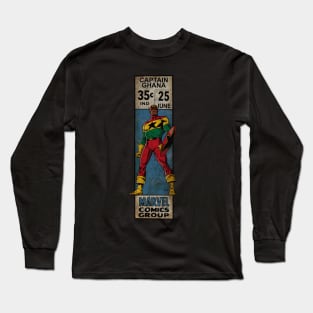 Captain Ghana corner box Long Sleeve T-Shirt